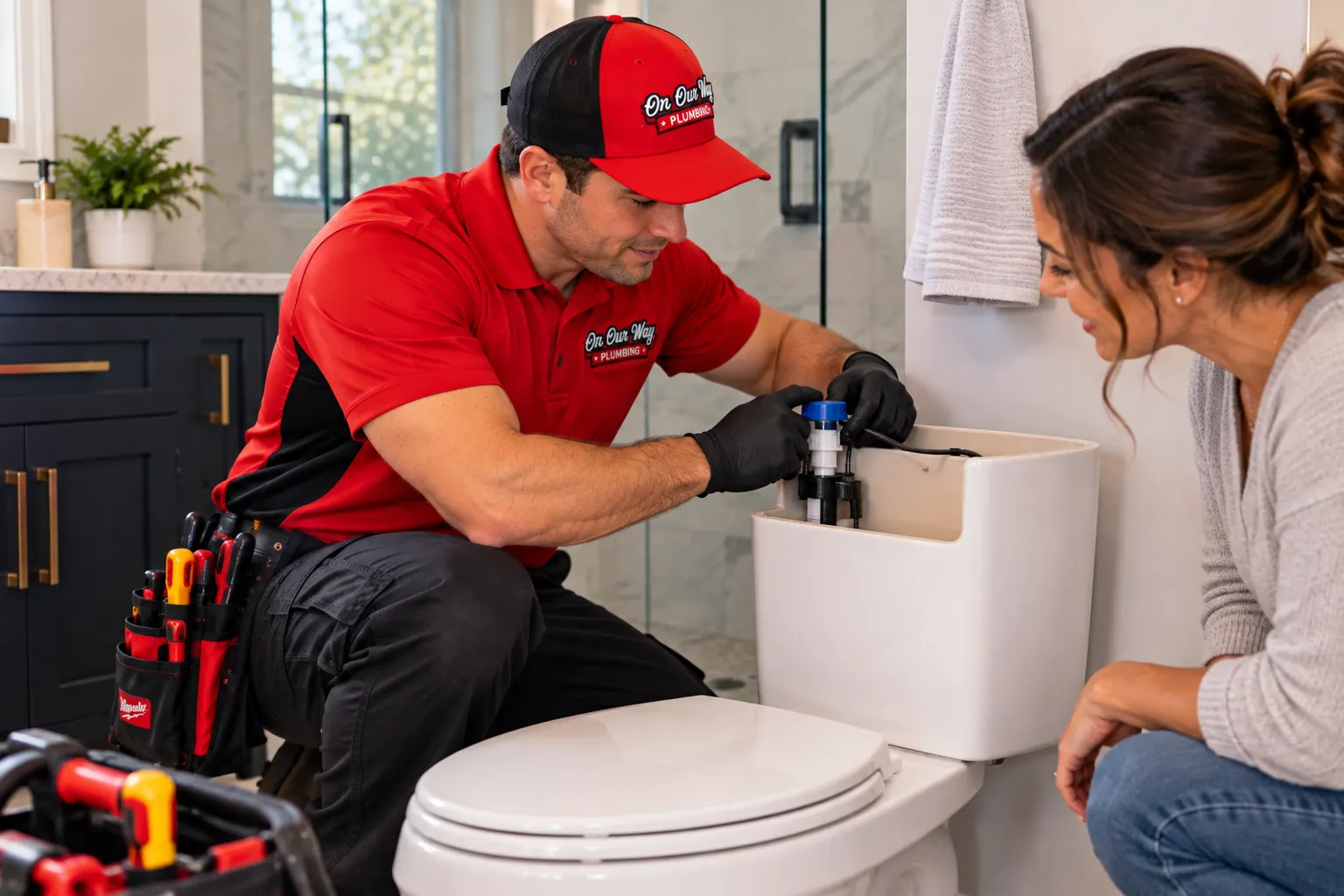 Toilet Installation in Lyndhurst, OH